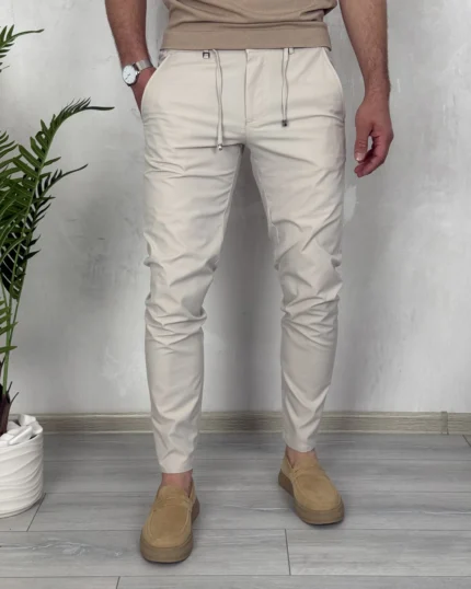 Jogger rastegljive pantalone 1042 bež
