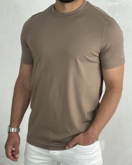 Muška rayon klot majica 3035 braon