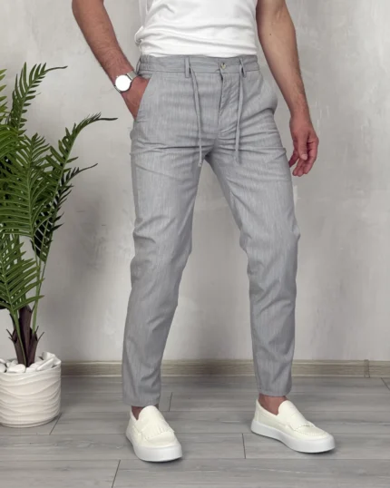 Muške joger pantalone 1044 sive